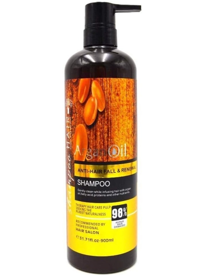 Argan Oil Anti-Hairfall And Renewal Shampoo 900ml